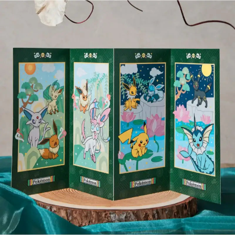 Pokémon Store - Tradition Edition Folding Screen Card - Pokémon Store - Card - Harumio