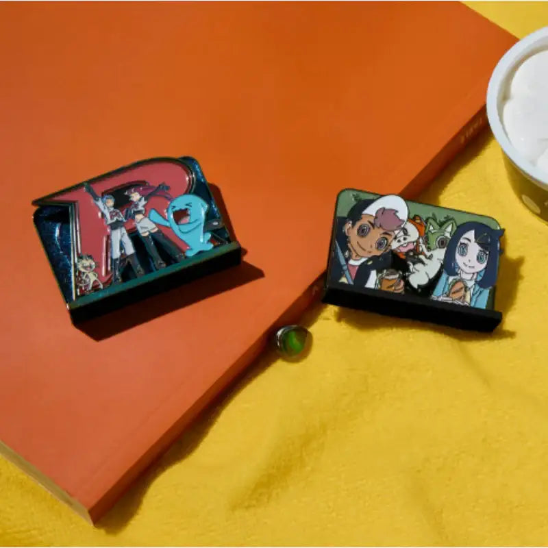 Pokémon Store - Famous Scene Pin Badge - Pokémon Store - Pin Badge - Harumio