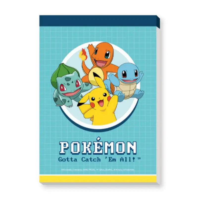 Pokémon Store - Memo Pad Newtro - Pokémon Store - Memo Pad - Harumio