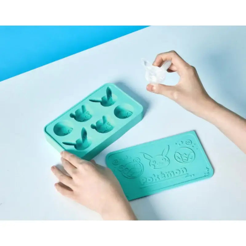 Pokémon Store - Ice Tray Pikachu & Slowpoke & Piplup - Pokémon Store - Ice Tray - Harumio
