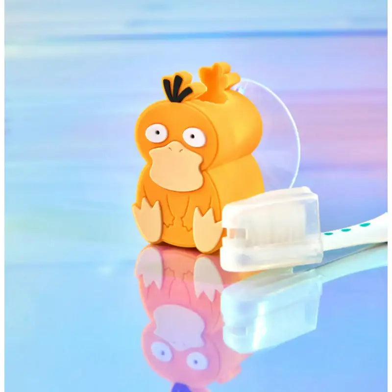Pokémon Store - Gorapaduck in the Rain Toothbrush Stand - Pokémon Store - Toothbrush Stand - Harumio