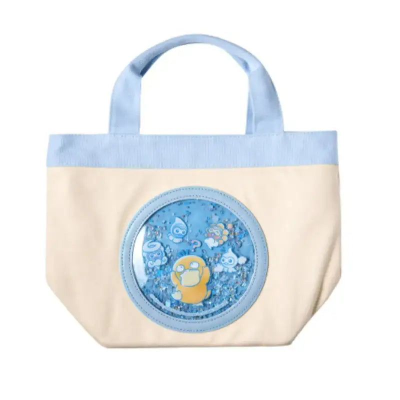 Pokémon Store - Gorapaduck in the Rain Glitter Tote Bag - Pokémon Store - Tote Bag - Harumio