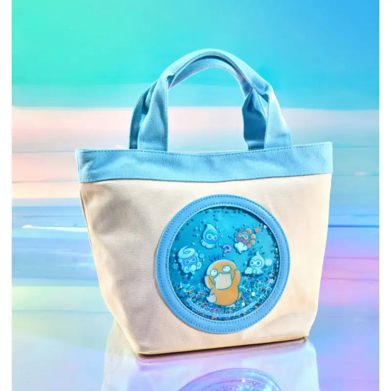 Pokémon Store - Gorapaduck in the Rain Glitter Tote Bag - Pokémon Store - Tote Bag - Harumio