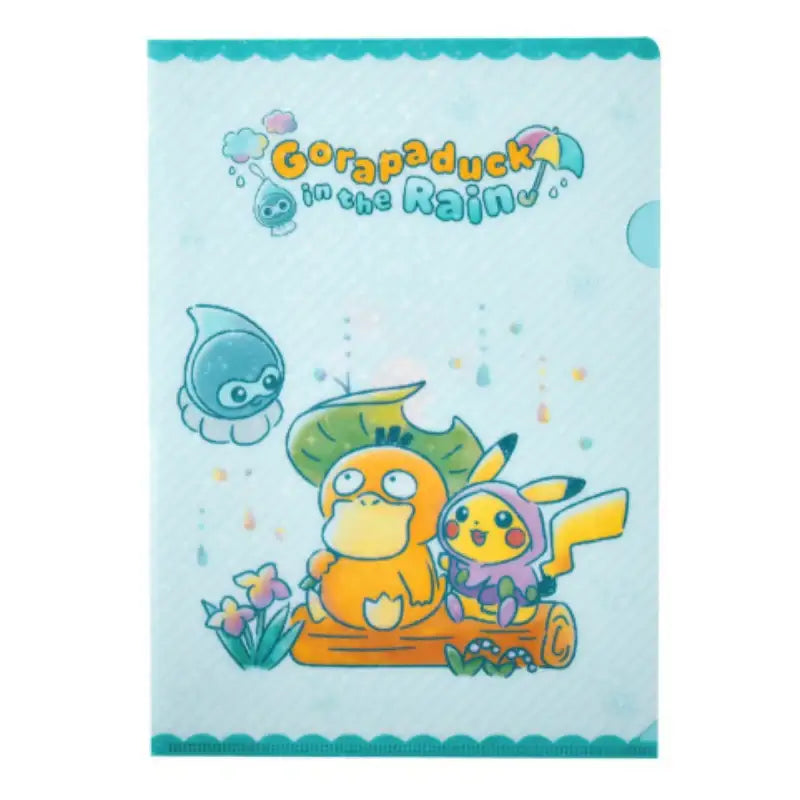 Pokémon Store - Gorapaduck in the Rain Clear File - Pokémon Store - Clear File - Harumio