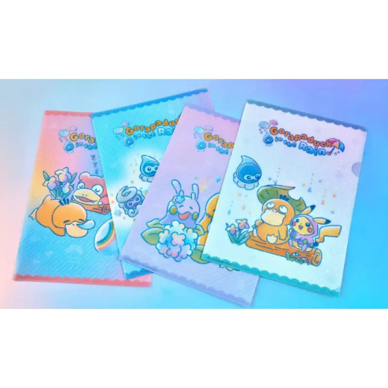 Pokémon Store - Gorapaduck in the Rain Clear File - Pokémon Store - Clear File - Harumio