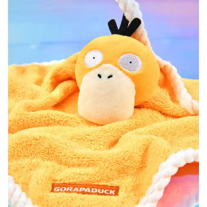 Pokémon Store - Gorapaduck in the Rain Mascot Towel - Pokémon Store - Towel - Harumio