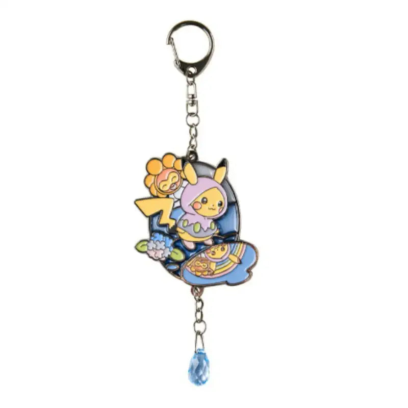 Pokémon Store - Gorapaduck in the Rain Suncatcher Keyring - Pokémon Store - Keyring - Harumio