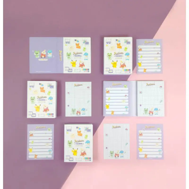 Pokémon Store - Pokémon Colorful Sticky Notes - Pokémon Store - Sticky Note - Harumio