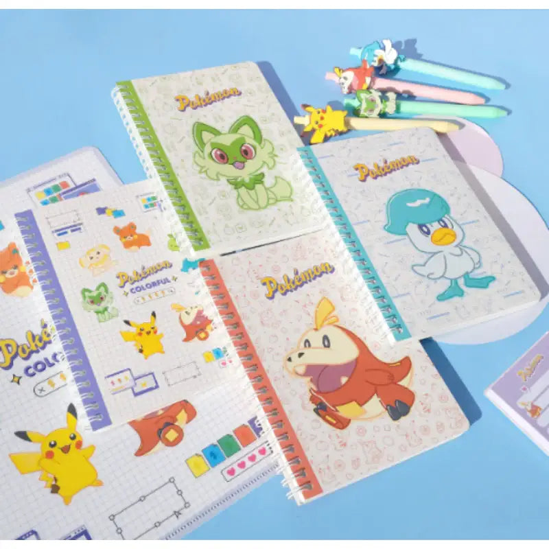 Pokémon Store - Pokémon Colorful Ring Note - Pokémon Store - Notebook - Harumio