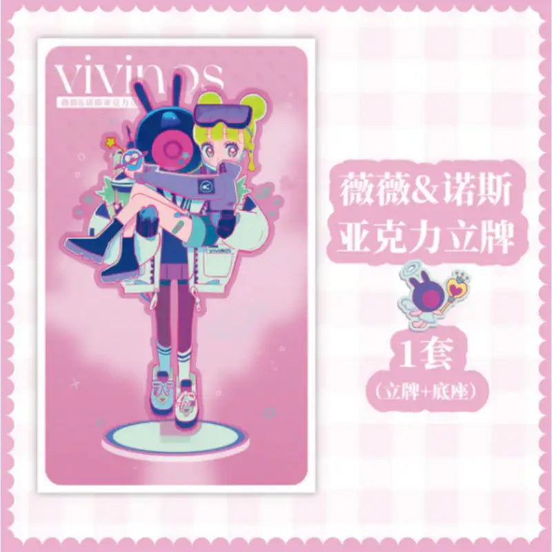 VIVINOS - Weiwei & Nox Acrylic Stand - Senyuman - Acrylic Stand - Harumio