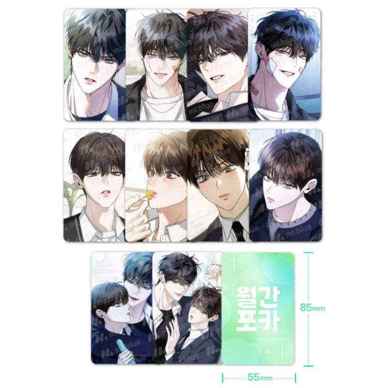 Eighteen's Bed - Mr Blue Monthly Photo Card 2025 x April - Mr Blue Goods Shop - Photo Card - Harumio