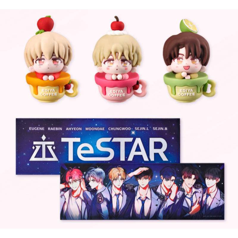 EDIYA COFFEE x Debut or Die - Limited Edition Goods - EDIYA COFFEE x Debut or Die - Acrylic Set - Harumio
