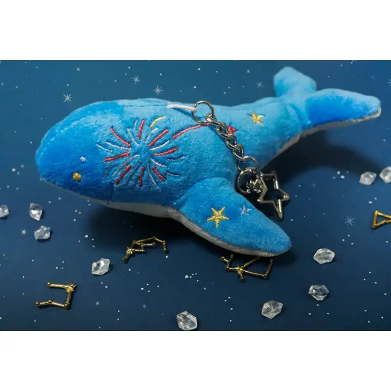 MONGMONG SPACE - Embroidery Whale Doll Keyring - Soone Content - Doll Keyring - Harumio