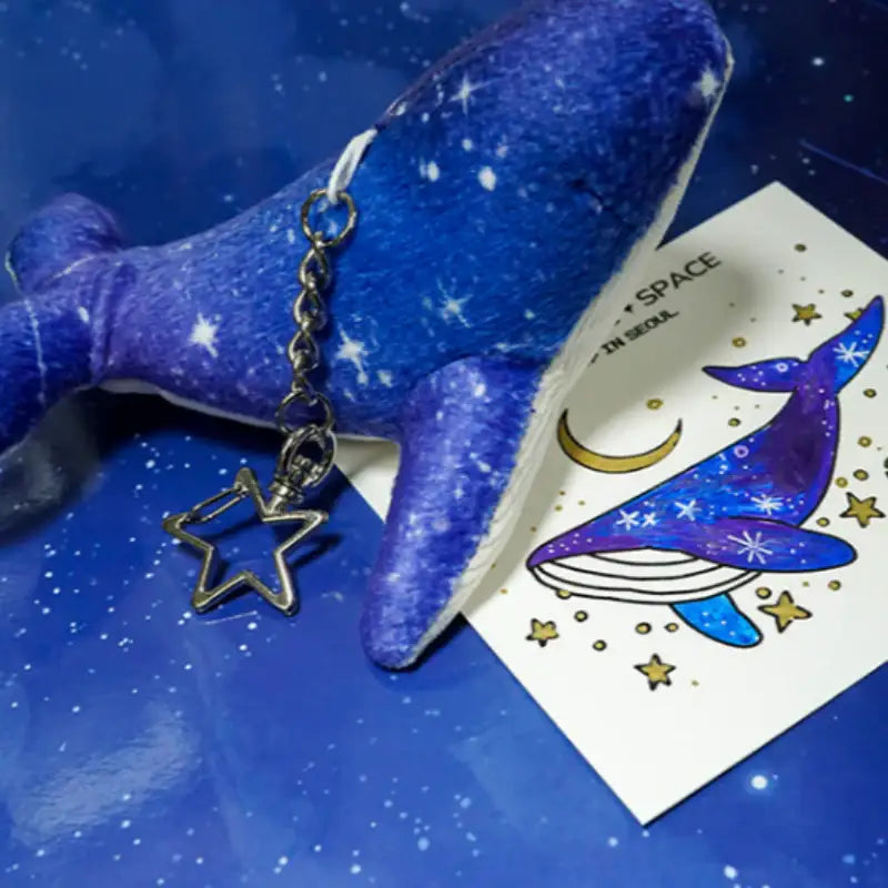 MONGMONG SPACE - Printing Whale Doll Keyring - Soone Content - Doll Keyring - Harumio