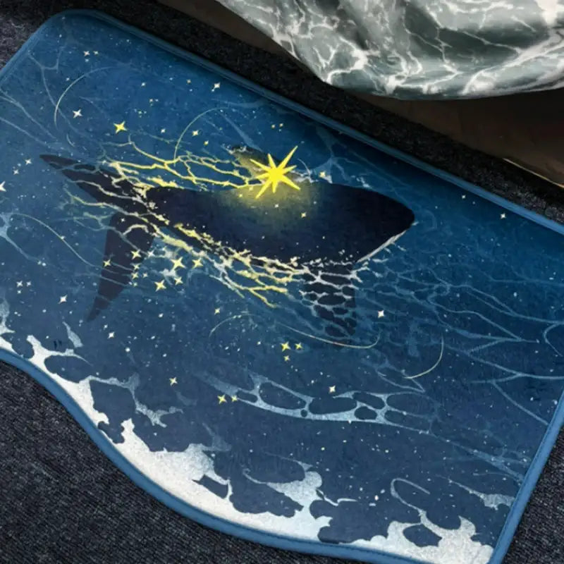 MONGMONG SPACE - Guardian of the Stars Bath Mat - Soone Content - Mat - Harumio