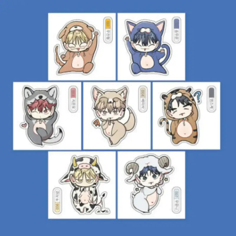 Apartment Assistant-nim x YourMana - Seal Sticker Set - YourMana - Sticker - Harumio
