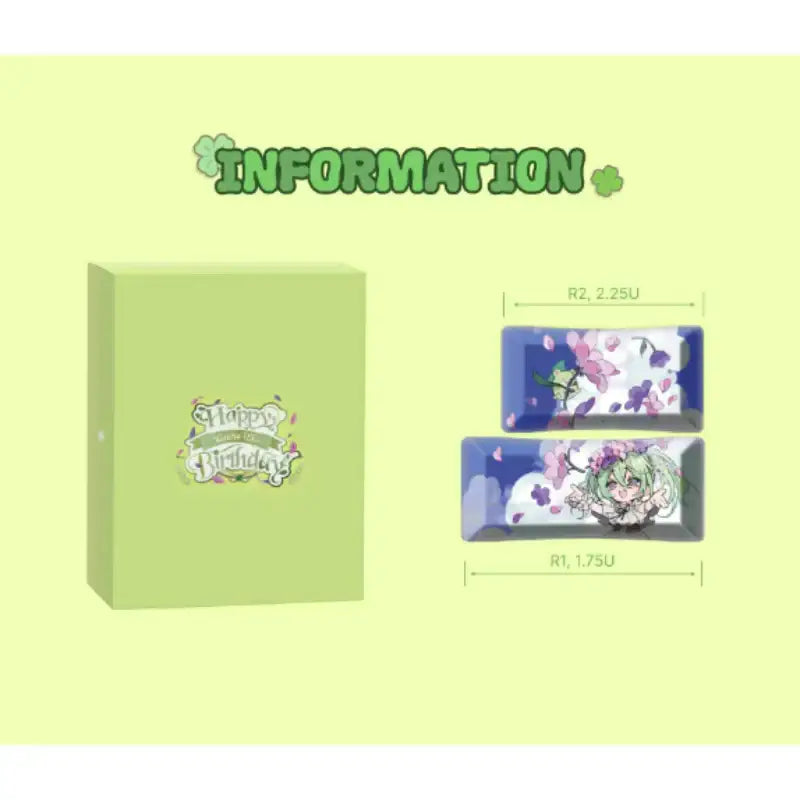 StelLive - 2025 Riko Birthday Printing Keycap - StelLive - Keycap - Harumio