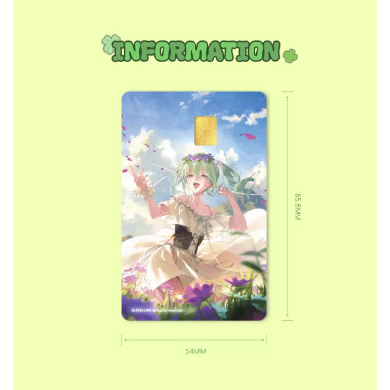 StelLive - 2025 Riko Birthday Card Sticker
