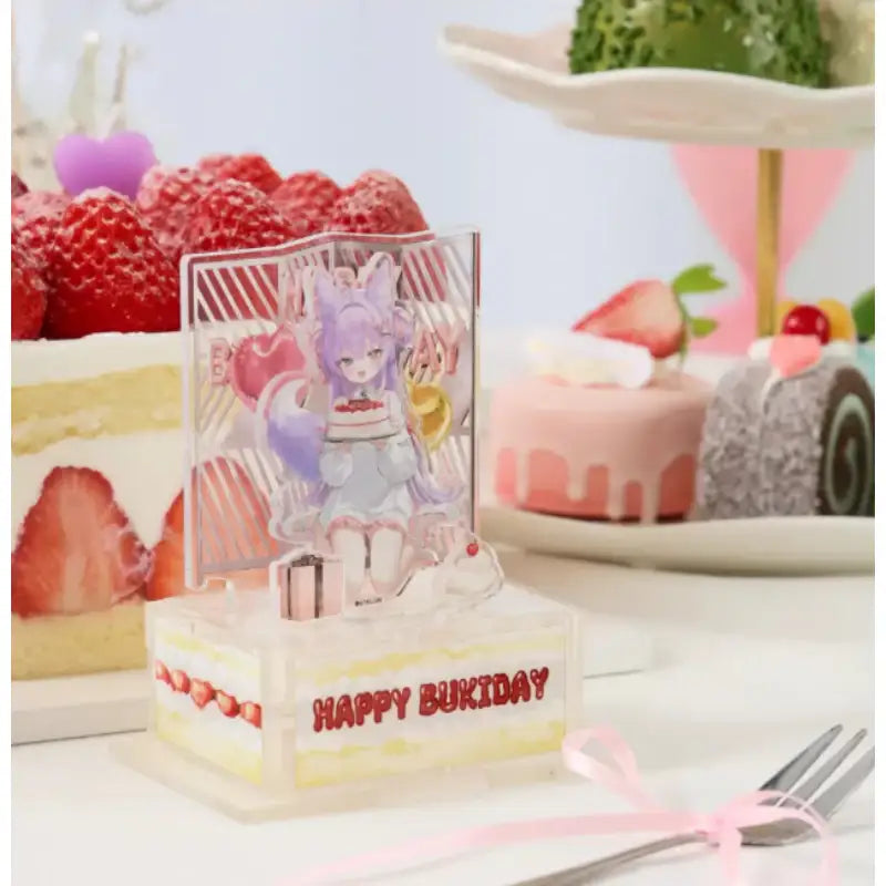 StelLive - 2025 Shibuki Birthday Cake Acrylic Diorama - StelLive - Acrylic Diorama - Harumio
