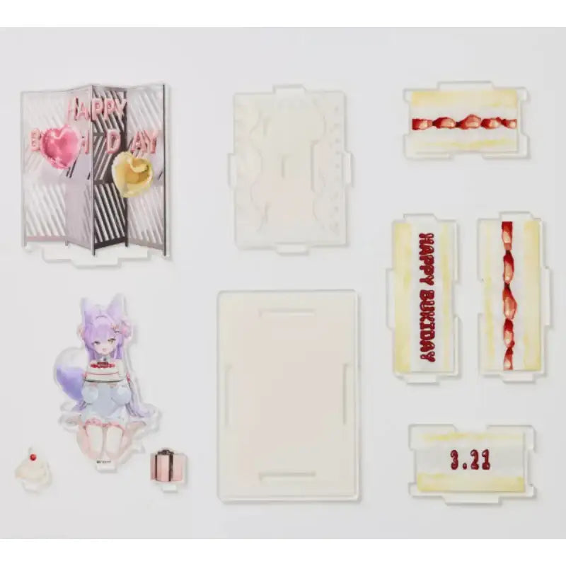 StelLive - 2025 Shibuki Birthday Cake Acrylic Diorama - StelLive - Acrylic Diorama - Harumio