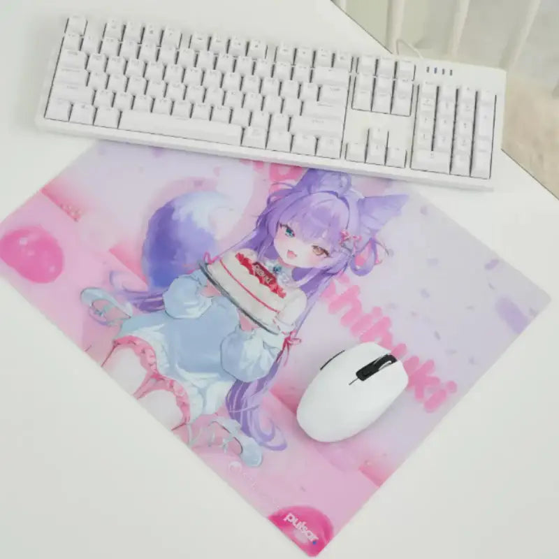 StelLive - 2025 Shibuki Birthday Glass Mouse Pad - StelLive - Mouse Pad - Harumio