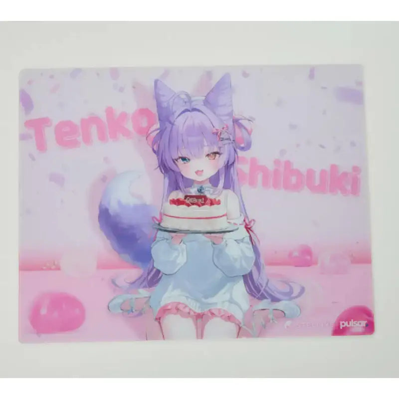 StelLive - 2025 Shibuki Birthday Glass Mouse Pad - StelLive - Mouse Pad - Harumio