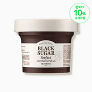 SKINFOOD - Black Sugar Perfect Essential Scrub 2X - SKINFOOD - Scrub - Harumio