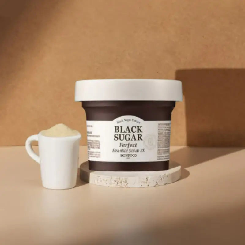SKINFOOD - Black Sugar Perfect Essential Scrub 2X - SKINFOOD - Scrub - Harumio