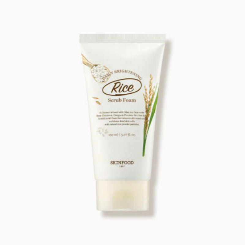 SKINFOOD - Rice Daily Brightening Scrub Foam
