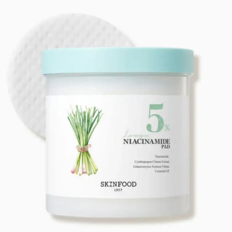 SKINFOOD - Lemongrass Niacinamide 5 Pad - SKINFOOD - Face Pads - Harumio