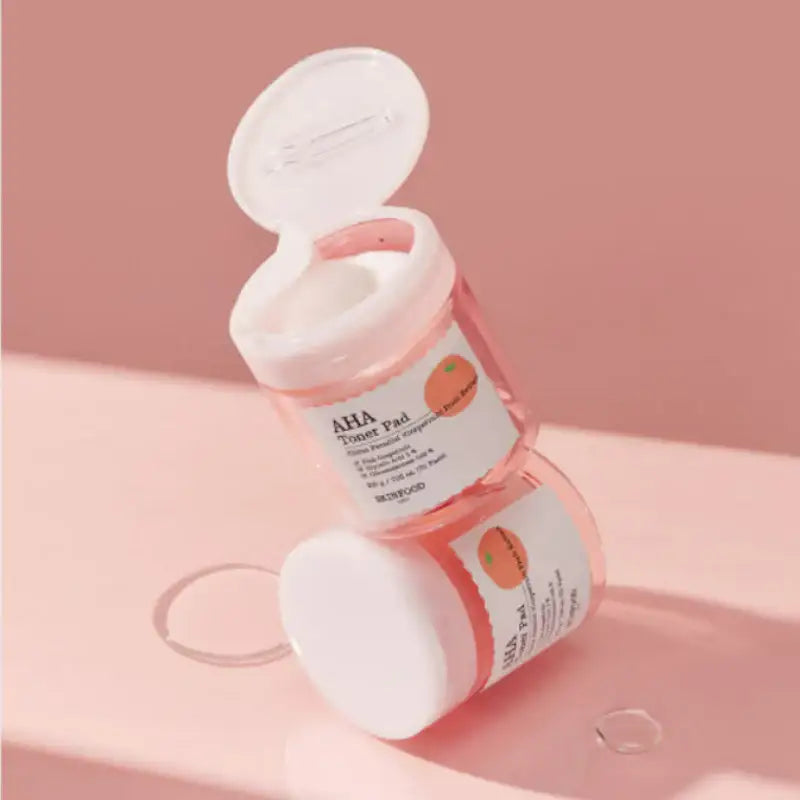 SKINFOOD - Pink Grapefruit AHA Toner Pad - SKINFOOD - Face Pads - Harumio