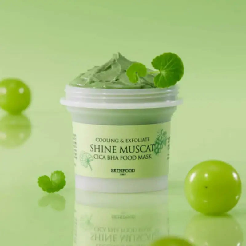SKINFOOD - Shine Muscat Cica BHA Food Mask - SKINFOOD - Face Mask - Harumio