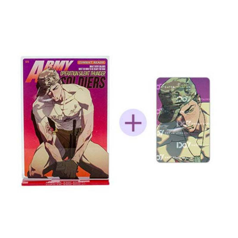 Wet Sand - Acrylic Stand & Photo Card - Do7 Entertainment - Acrylic Stand - Harumio