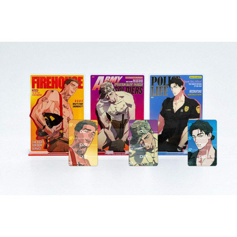 Wet Sand - Acrylic Stand & Photo Card - Do7 Entertainment - Acrylic Stand - Harumio