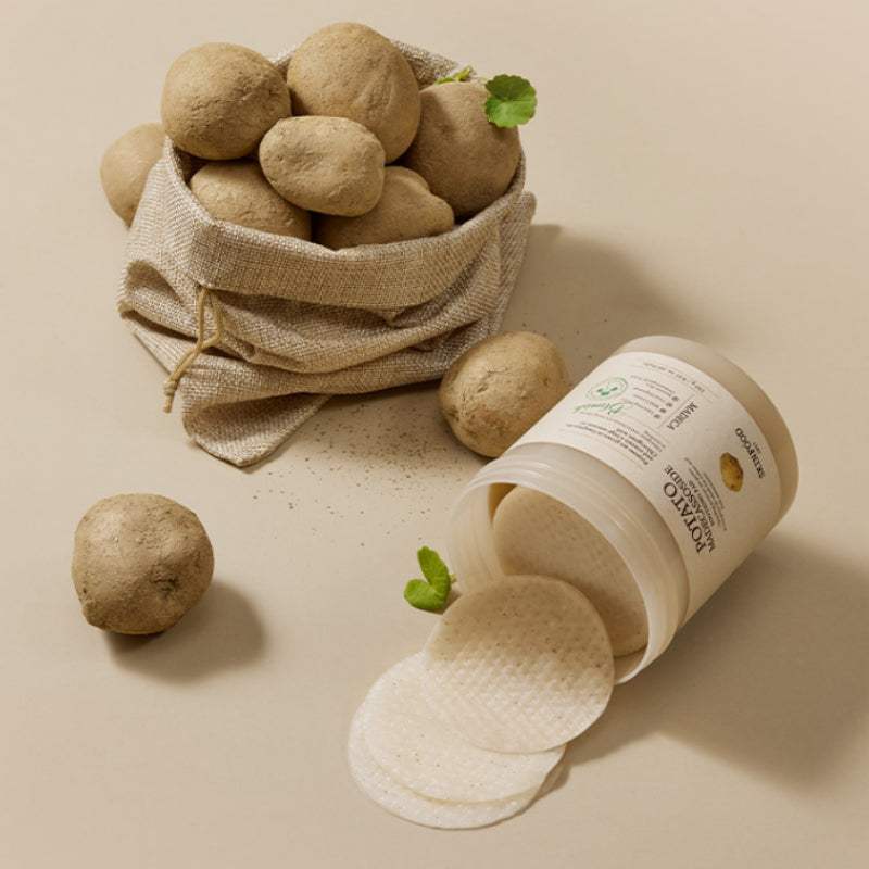 SKINFOOD - Potato Madecassoside Soothing Pad - SKINFOOD - Face Pads - Harumio