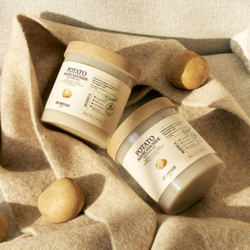 SKINFOOD - Potato Madecassoside Soothing Pad - SKINFOOD - Face Pads - Harumio