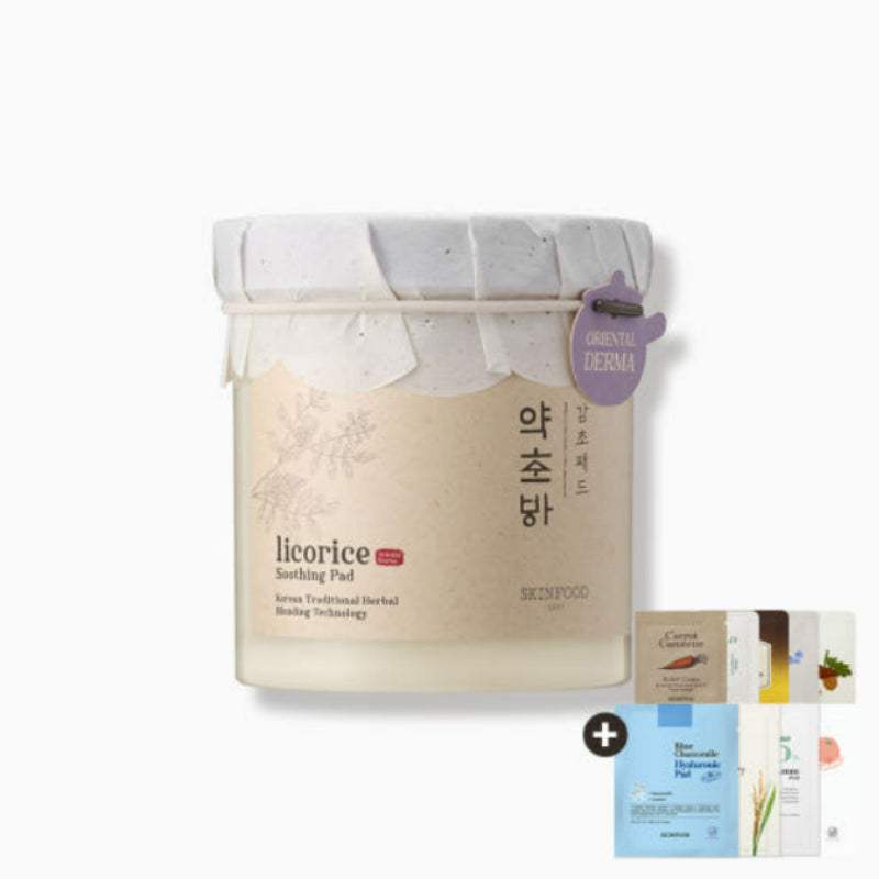 SKINFOOD - Licorice Soothing Pad - SKINFOOD - Face Pads - Harumio