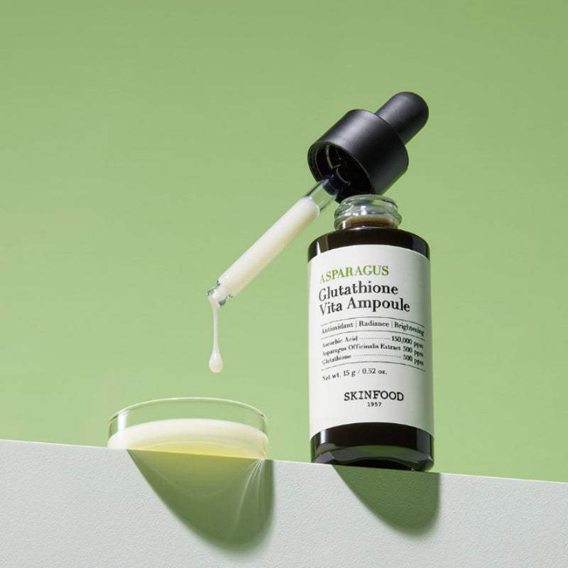 SKINFOOD - Asparagus Glutathione Vita Ampoule  Harumio