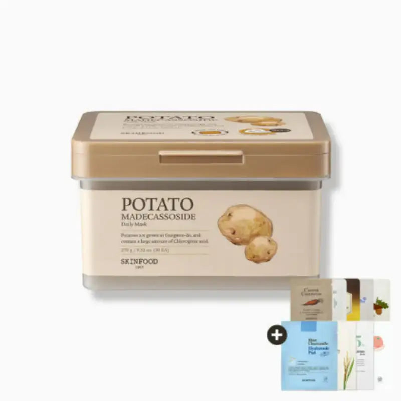 SKINFOOD - Potato Madecassoside Daily Mask - SKINFOOD - Face Mask - Harumio