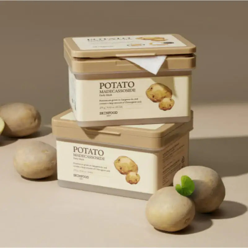 SKINFOOD - Potato Madecassoside Daily Mask - SKINFOOD - Face Mask - Harumio