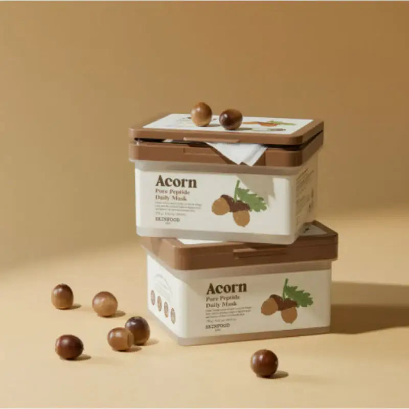 SKINFOOD - Acorn Pore Peptide Daily Mask - SKINFOOD - Face Mask - Harumio