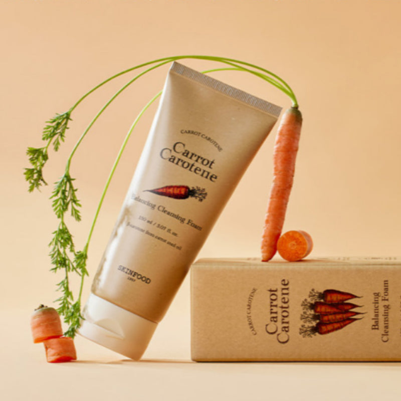 SKINFOOD - Carrot Carotene Balancing Cleansing Foam