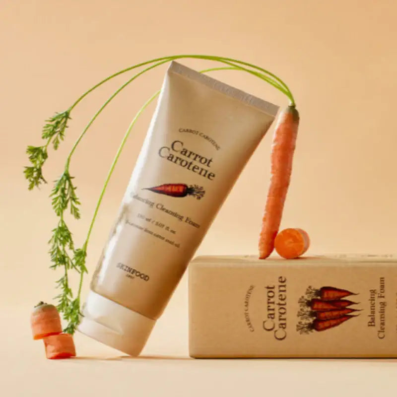 SKINFOOD - Carrot Carotene Balancing Cleansing Foam - SKINFOOD - Cleansing Foam - Harumio