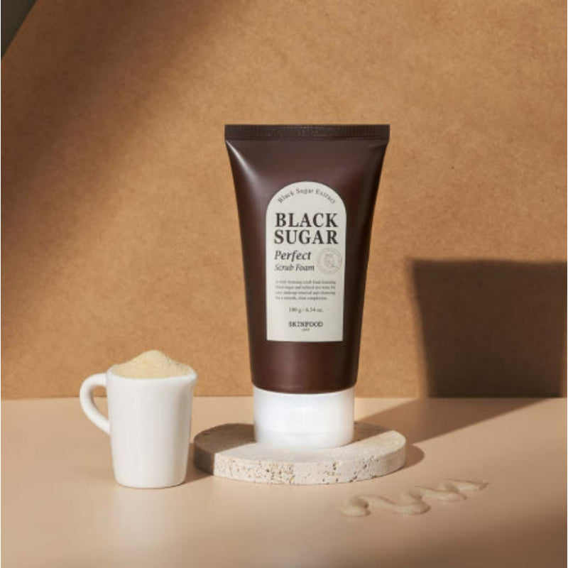 SKINFOOD - Black Sugar Perfect Scrub Foam