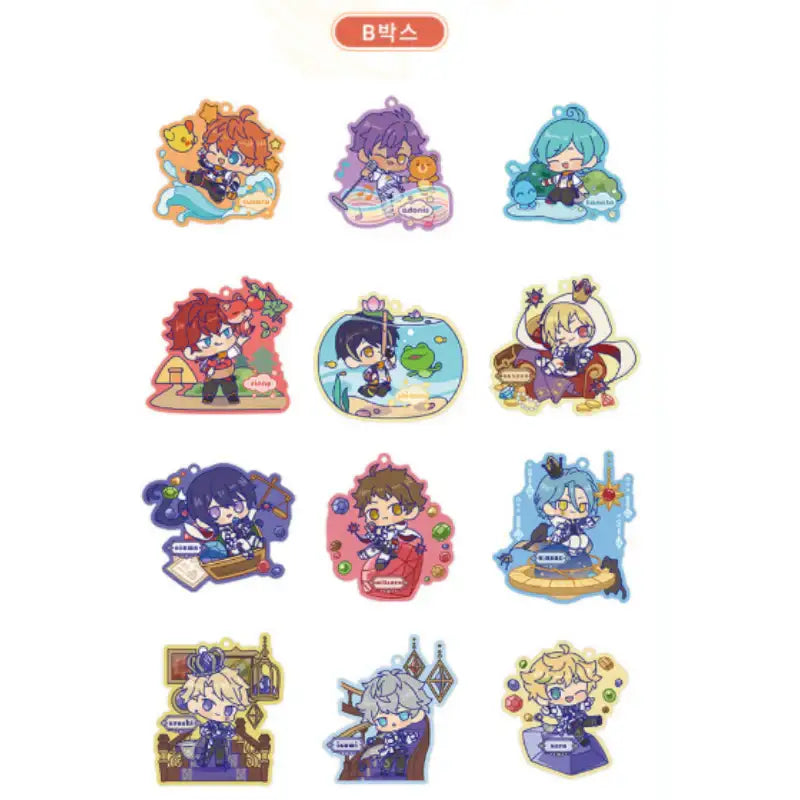 Ensemble Stars!! x MOFUN - Limited Scout SD Acrylic Keyring - MOFUN - Acrylic Keyring - Harumio