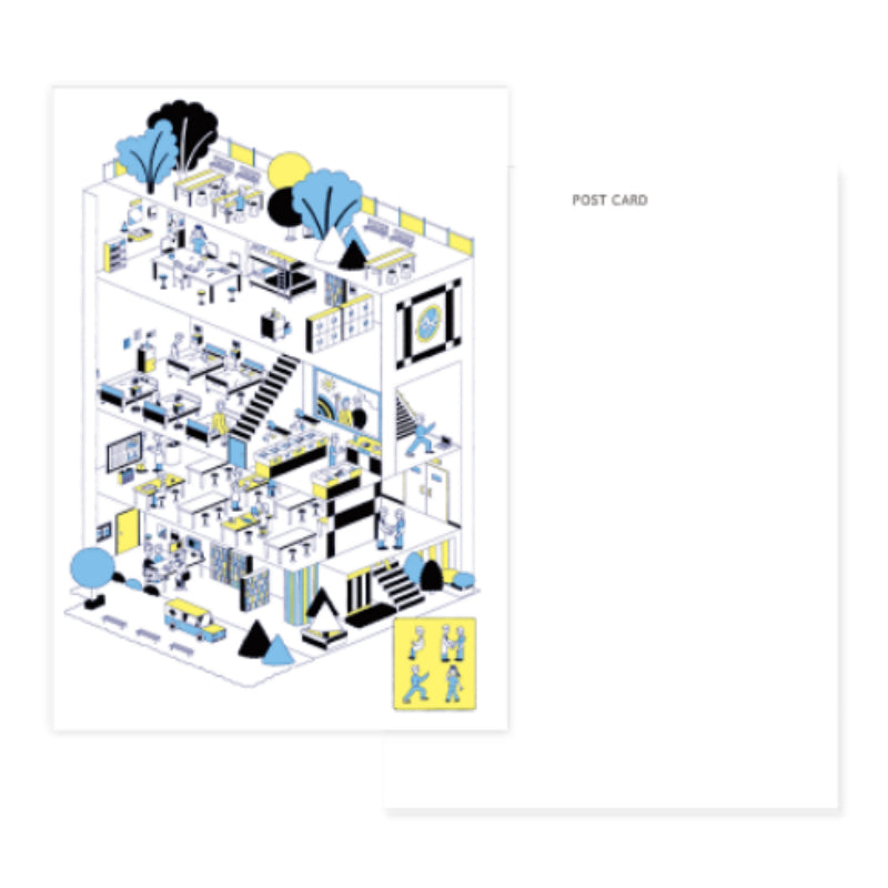 Resident Playbook x popurri - Postcard