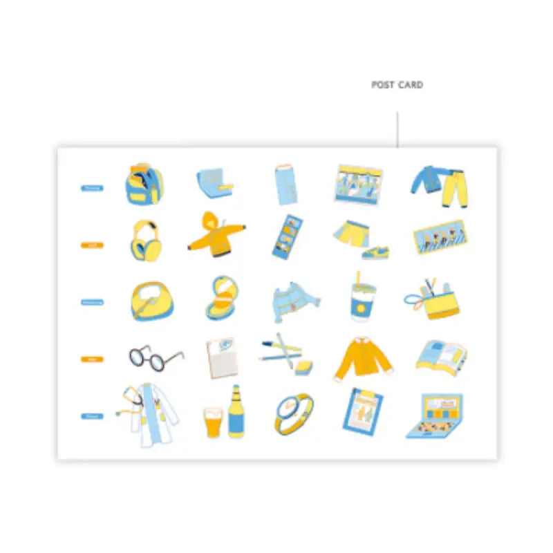 Resident Playbook x popurri - Postcard - eggiscoming - Postcard - Harumio