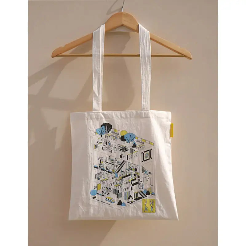 Resident Playbook x popurri - Tote Bag (Life at Yulje) - eggiscoming - Tote Bag - Harumio