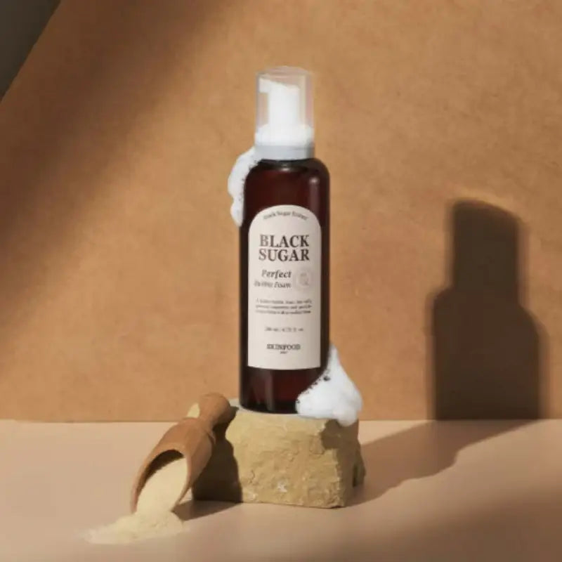 SKINFOOD - Black Sugar Perfect Bubble Foam - SKINFOOD - Cleansing Foam - Harumio
