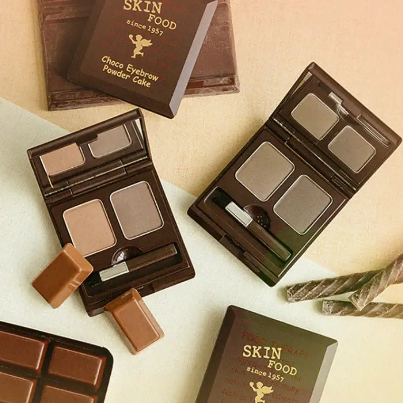 SKINFOOD - Choco Eyebrow Powder Cake - SKINFOOD - Makeup,Eyebrow - Harumio